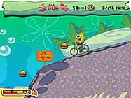 Spongebob bike ride auts mobil